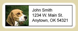 Beagle Address Labels