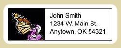 Butterfly Address Labels