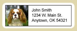 Cavalier King Charles Spaniel Address Labels