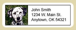 Dalmatian Address Labels