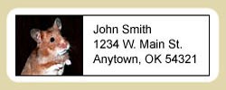 Hamster Address Labels