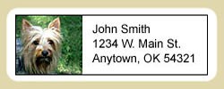 Silky Terrier Address Labels