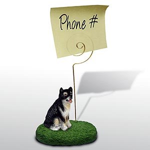 Alaskan Malamute Note Holder