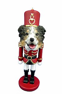 Australian Shepherd Ornament Nutcracker