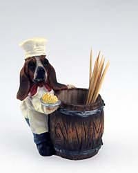 Basset Hound Toothpick Holder