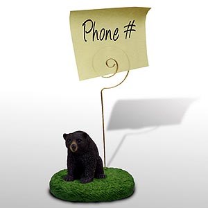 Black Bear Note Holder