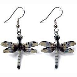 Blue Dragonfly Earrings