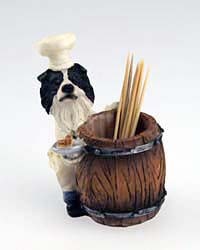 Border Collie Toothpick Holder