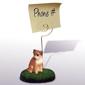 Border Terrier Note Holder