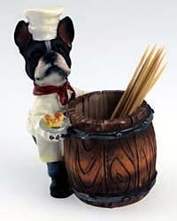 Boston Terrier Toothpick Holder