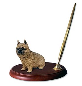 Brussels Griffon Pen Holder (Red)