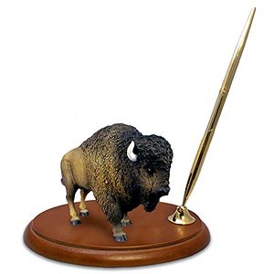 Buffalo Pen Holder