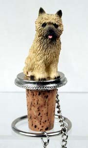 Cairn Terrier Bottle Stopper (Red)