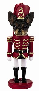 Chihuahua Ornament Nutcracker