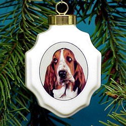 Basset Hound Ornaments