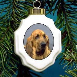 Bloodhound Christmas Ornament