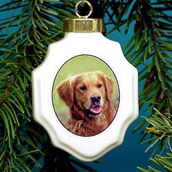Golden Retriever Ornament