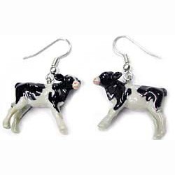 Holstein Cow Earrings