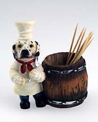 Dalmatian Toothpick Holder