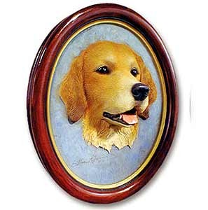 Golden Retriever Sculptured Portrait