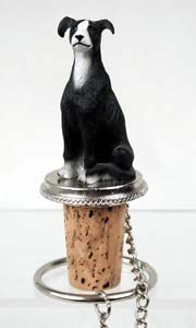 Greyhound Bottle Stopper