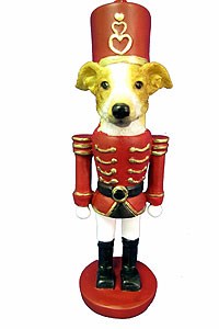Greyhound Ornament Nutcracker