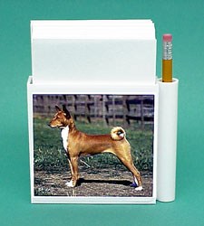 Basenji Hold-a-Note