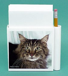 Maine Coon Cat Hold-a-Note