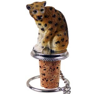 Leopard Bottle Stopper