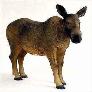 Moose Figurine Cow