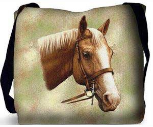 Palomino Horse Tote Bag
