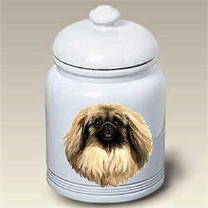 Pekingese Treat Jar