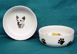 Australian Cattle Dog Dog Bowl