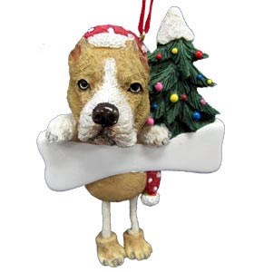 Pit Bull Ornament