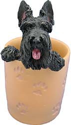 Scottish Terrier Pencil Holder