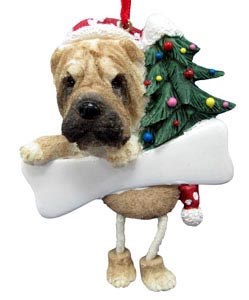 Shar Pei Ornament
