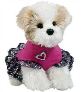 Shih Tzu Plush Stuffed Animal 10.5 Inch