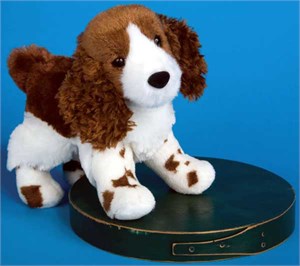Springer Spaniel Plush Stuffed Animal 8 Inch