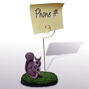 Squirrel Note Holder