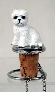 West Highland Terrier Bottle Stopper