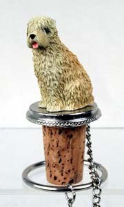 Wheaten Terrier Bottle Stopper