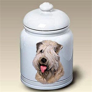 Wheaten Terrier Treat Jar