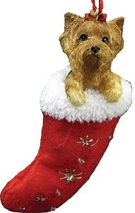 Yorkshire Terrier Ornament (Puppy Cut)
